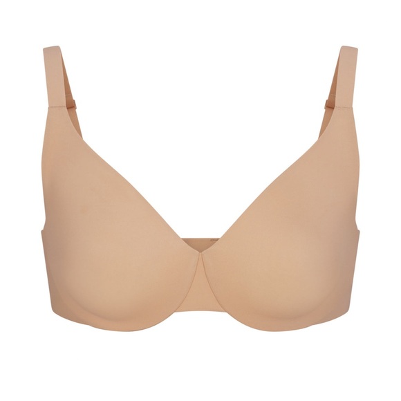 SKIMS NWT Smoothing Intimates Full Coverage Bra - Clay - Picture 3 of 3